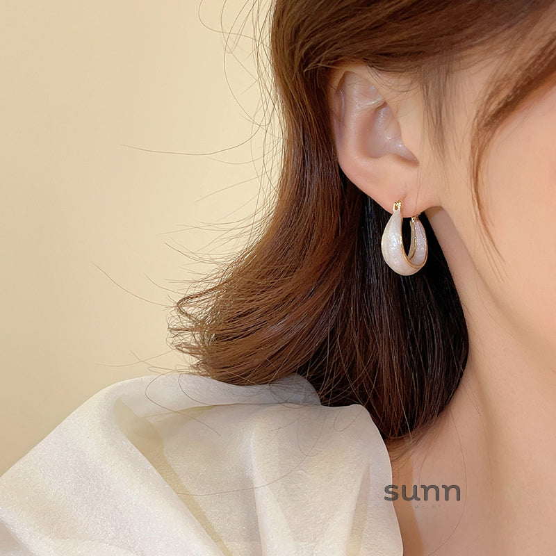 Khaliah Glazed Drop Earrings [O3ITHBXC]