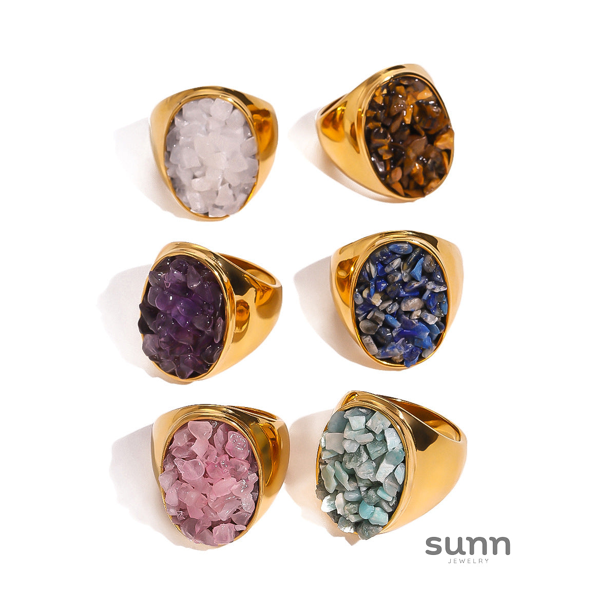 Khaliya Chunky Natural Ring [6YH8W1PS]