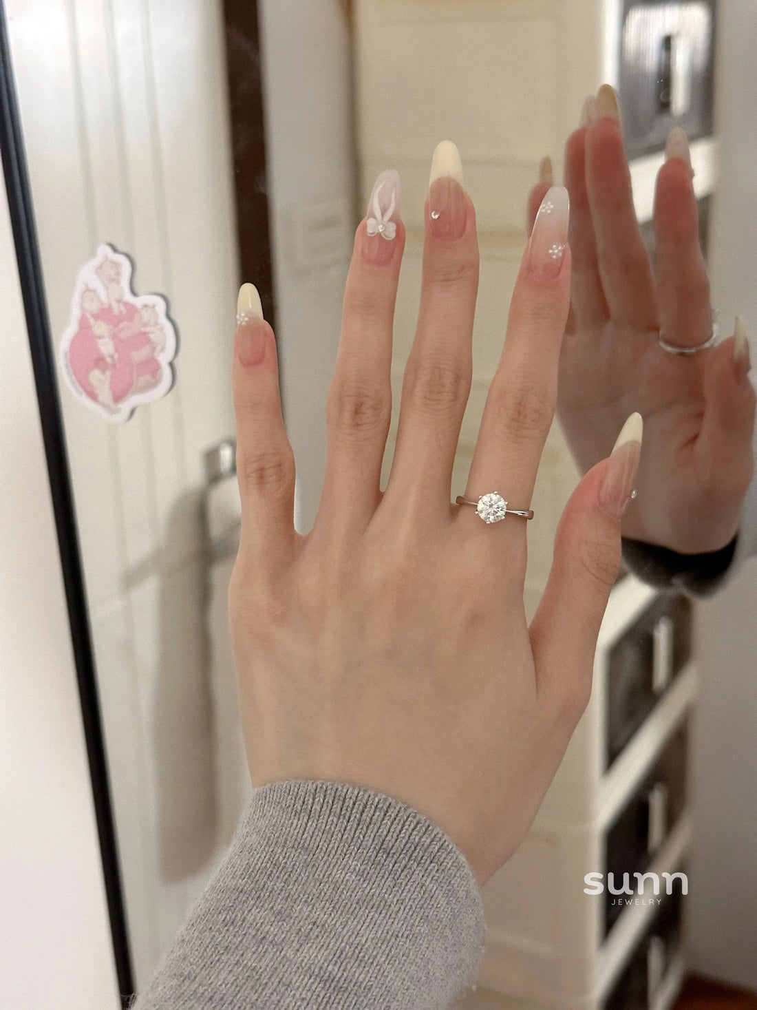 Khloie Radiant Solitaire Ring