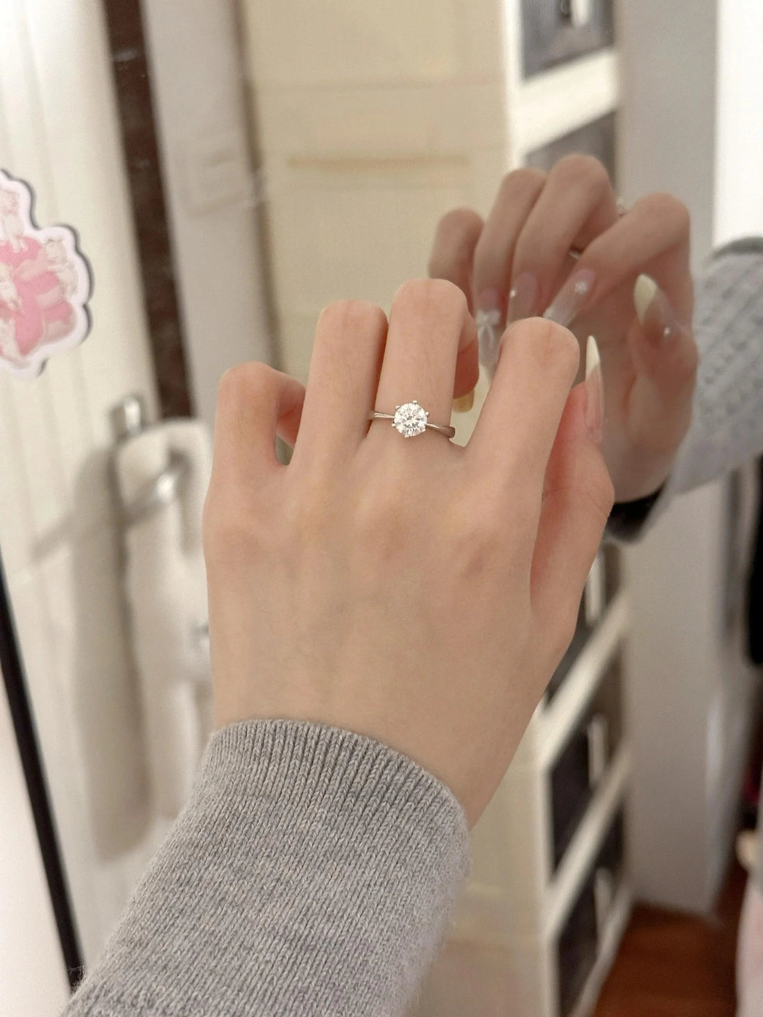 Khloie Radiant Solitaire Ring