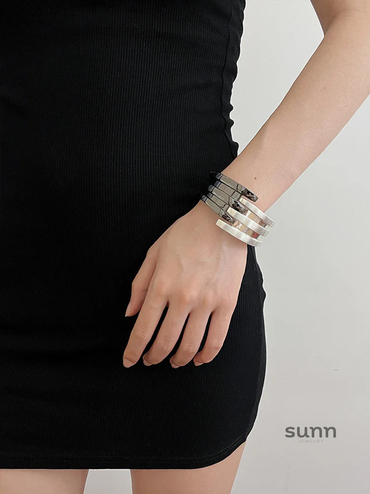 Khole Colorblock Cuff Bracelet