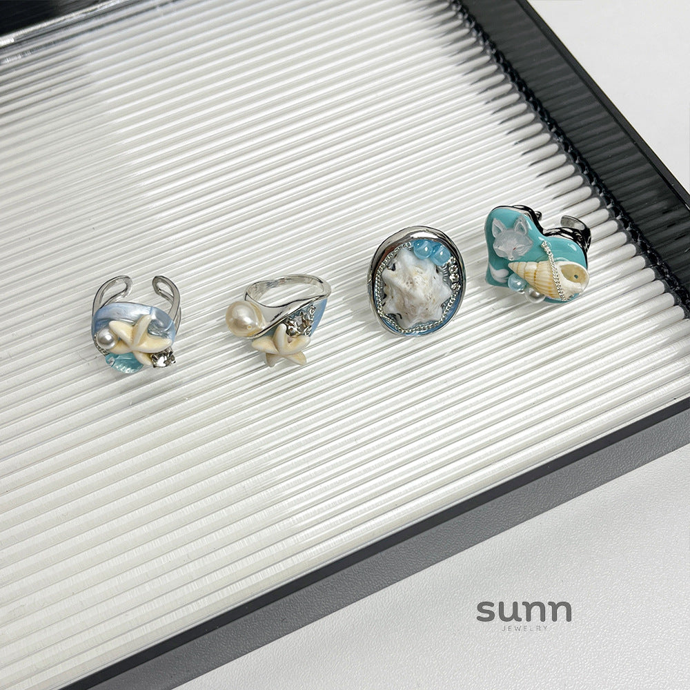 Khylee Marine Pearl Ring [CJ1PB4I5]