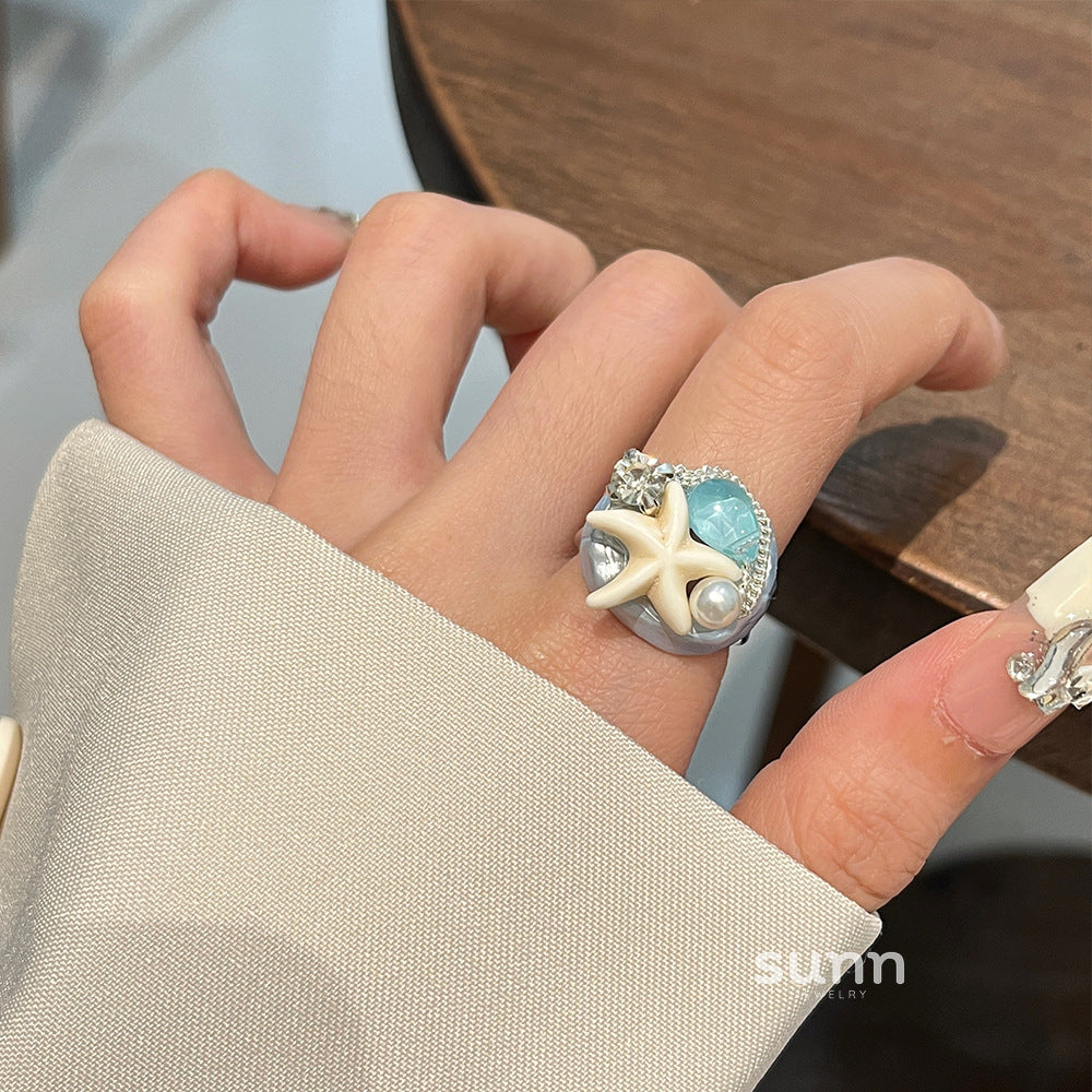 Khylee Marine Pearl Ring [P92KJV77]