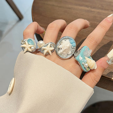 Khylee Marine Pearl Ring [FNU5JTEE]