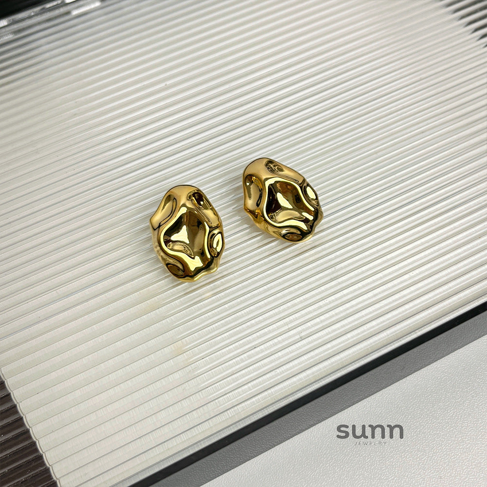 Killian Sculpted Drop Earrings [MZYT5N95]