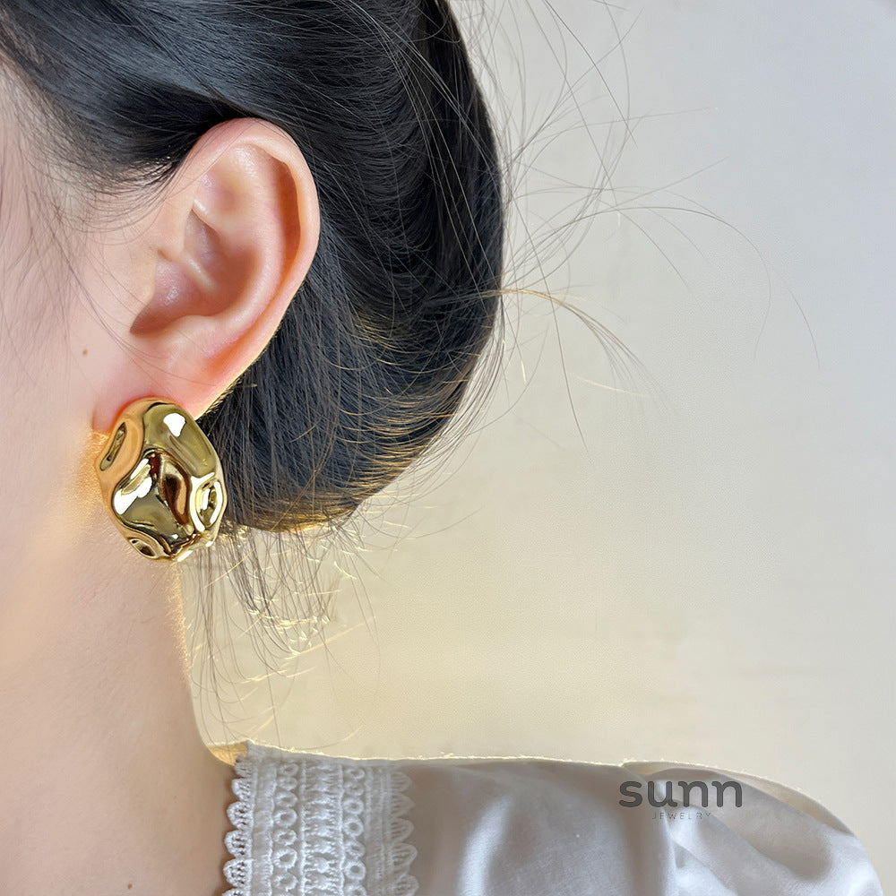 Killian Sculpted Drop Earrings [R667DJ67]