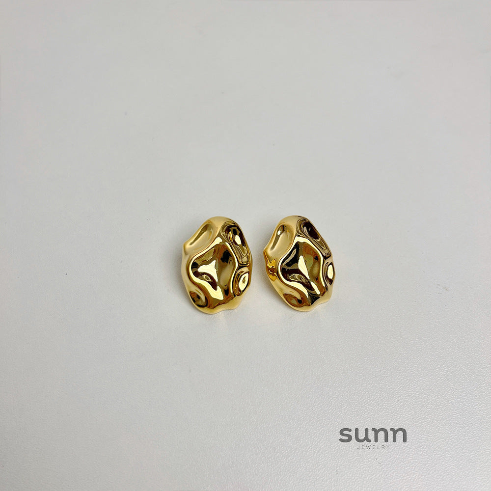 Killian Sculpted Drop Earrings [B2TRS1SR]