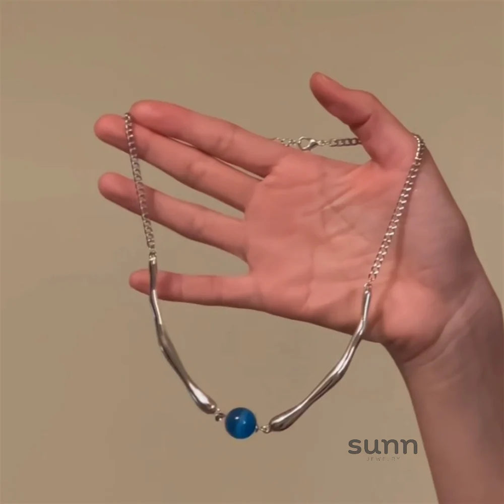 Killian Y2K Glass Bead Necklace
