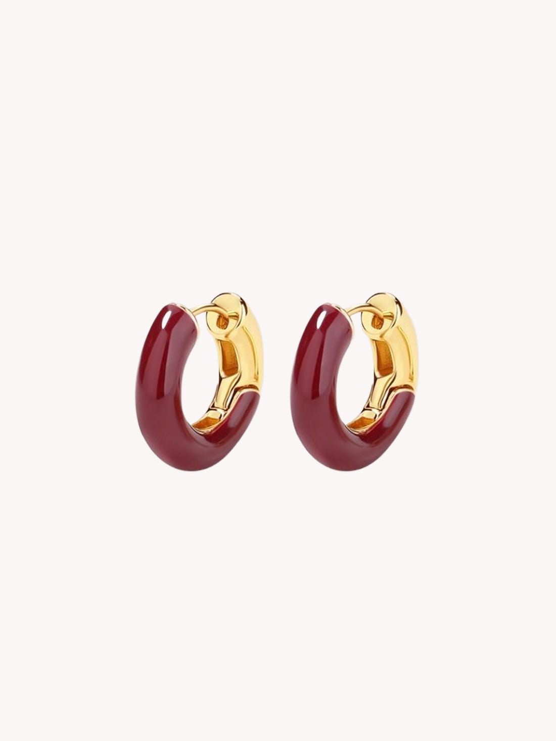 Kimani Enamel Drop Earrings [E9ZB4IM2]