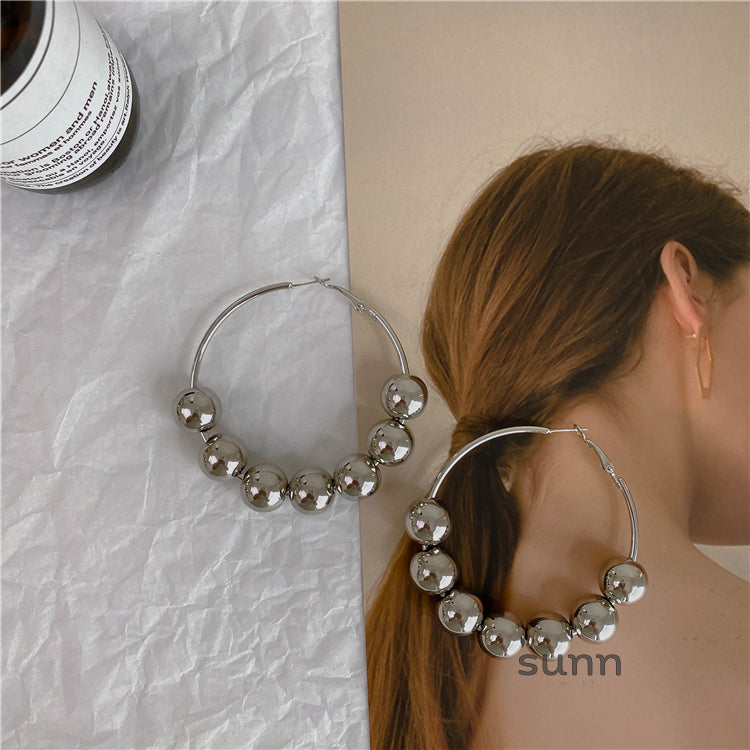 Kimber Sculptural Hoop Earrings [E4ADXCOK]