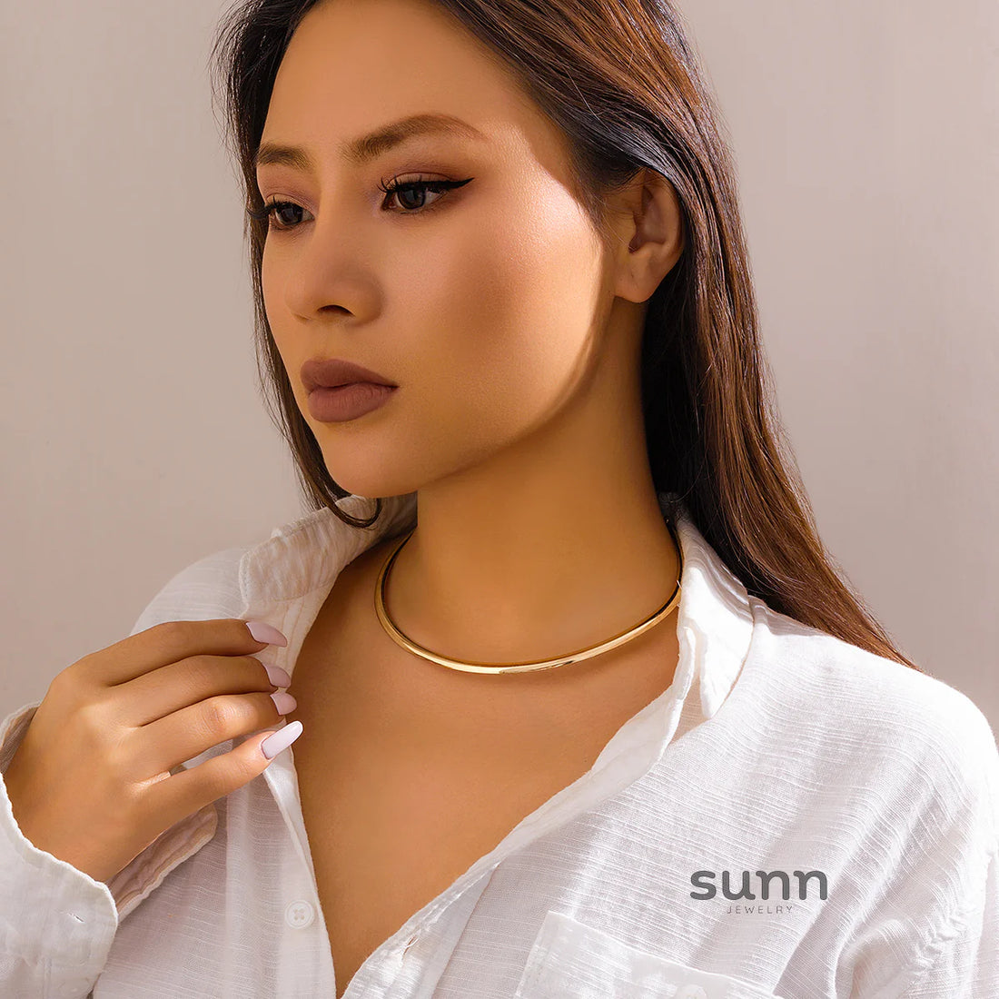 Kimber Sleek Metal Choker