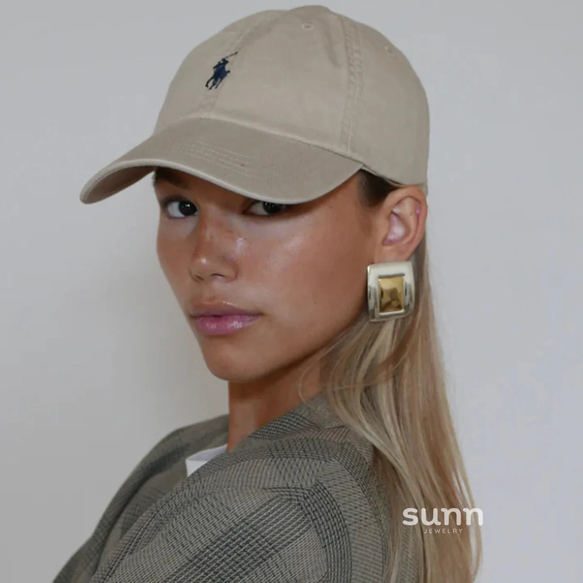 Kimberly Colorblock Geometric Earrings