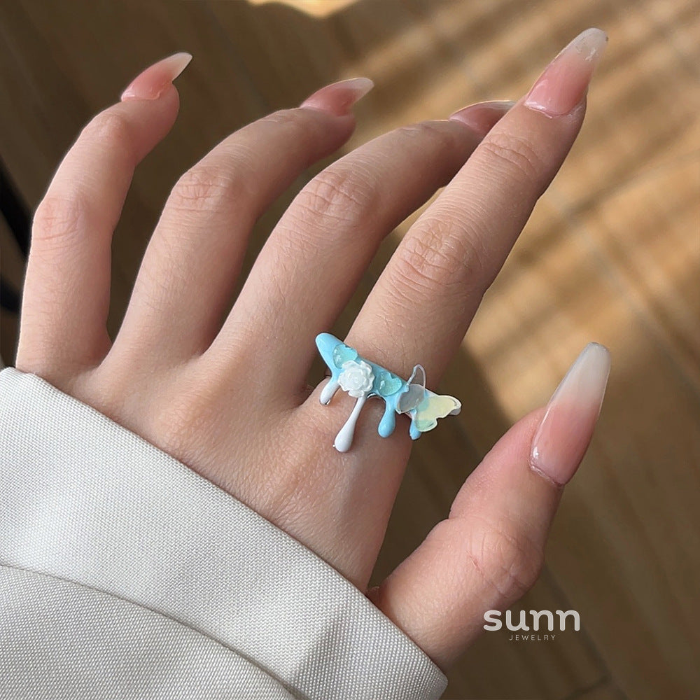 Kimberlyn Enamel Eye Ring [BWZO0HVV]