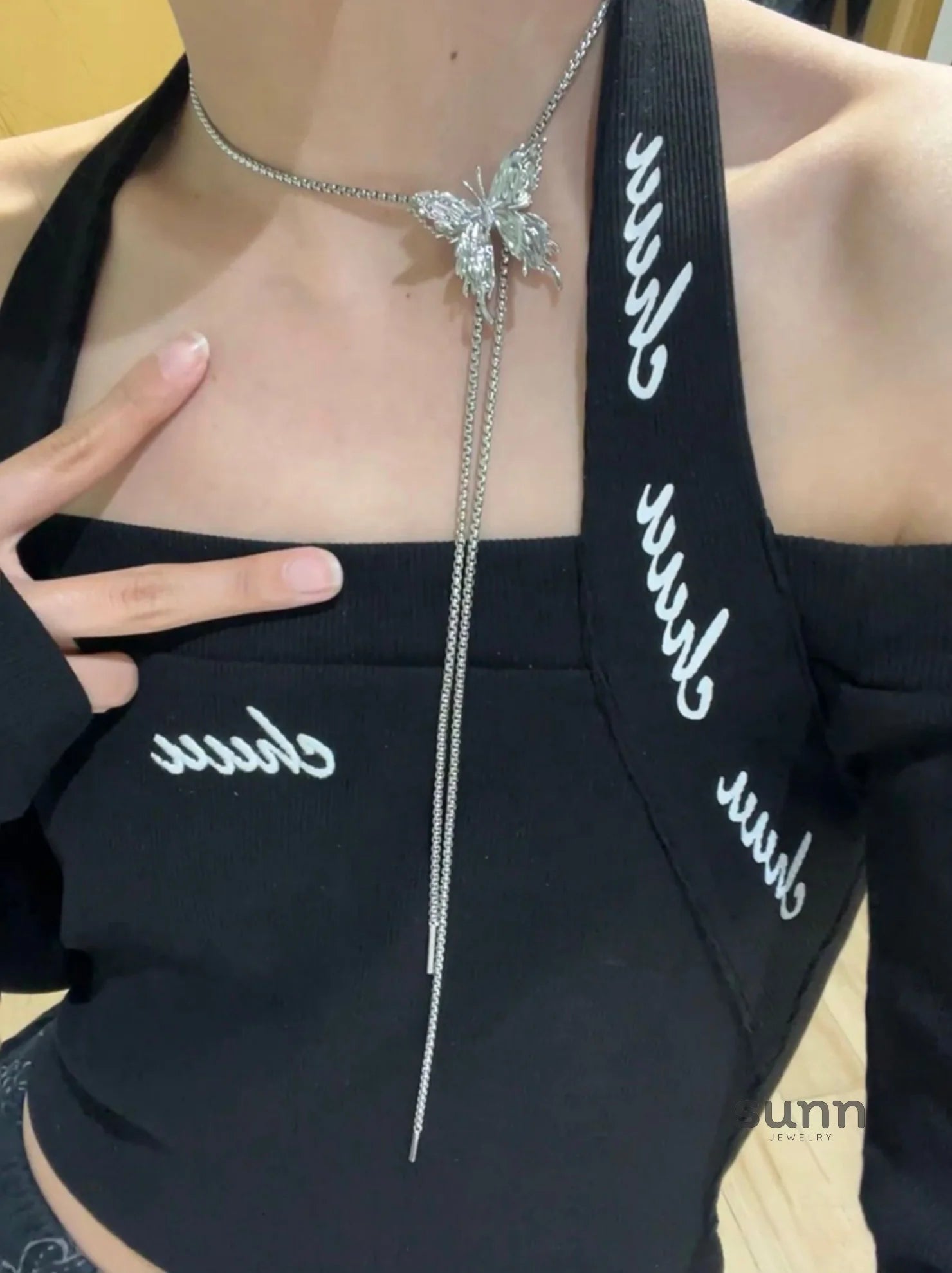 Kinleigh Elegant Butterfly Chain