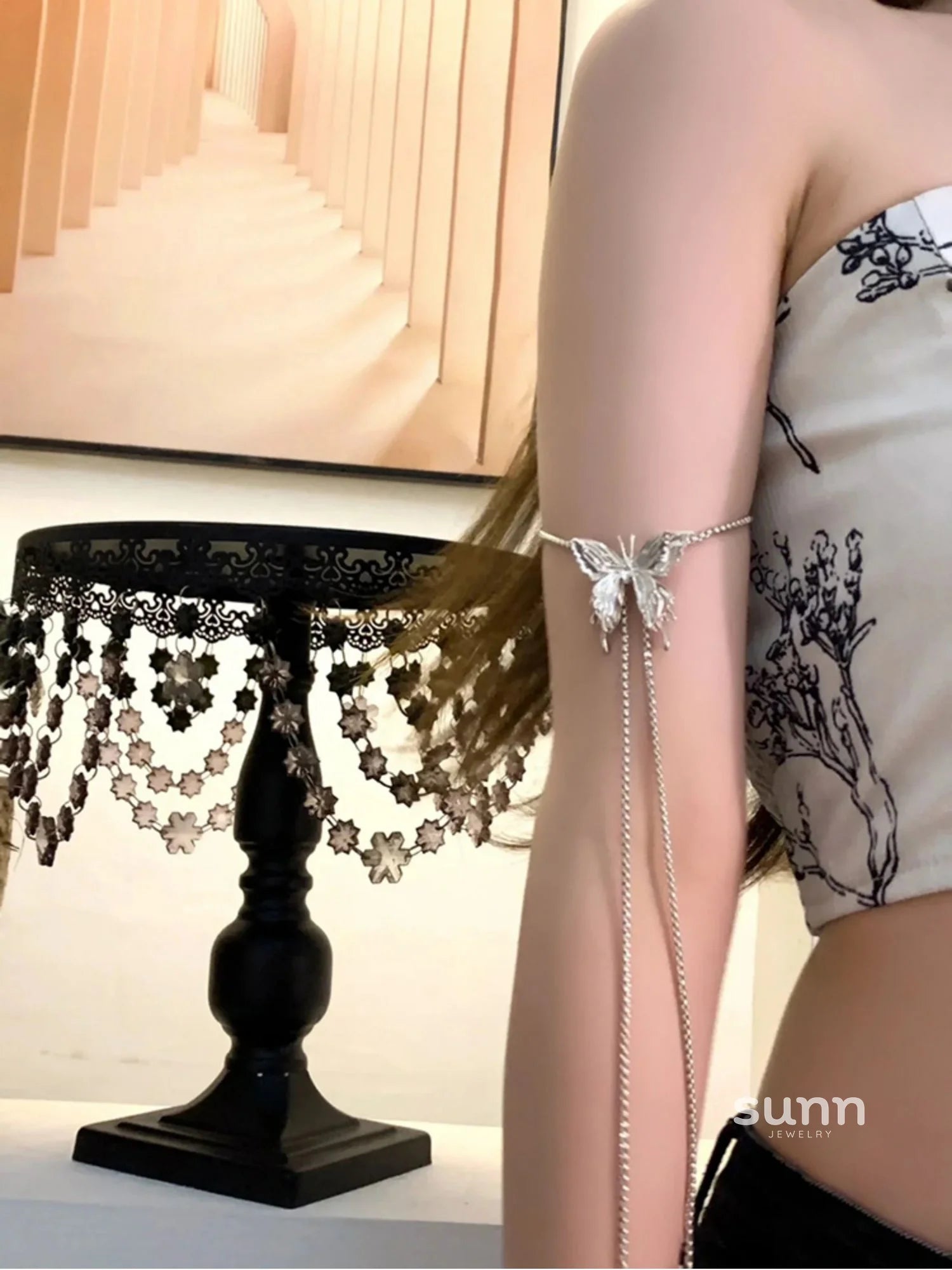 Kinleigh Elegant Butterfly Chain