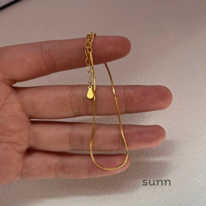 Kinley Sterling Snake Chain