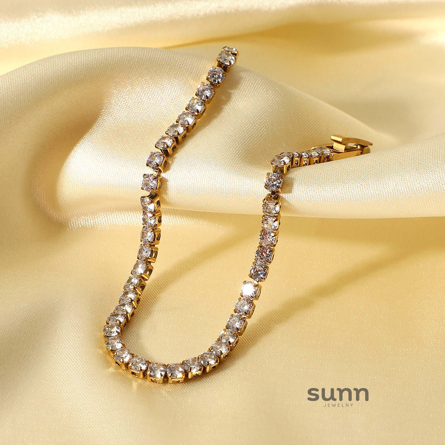 Kinnley Sleek Zircon Jewelry Set [4ND9X4XU]