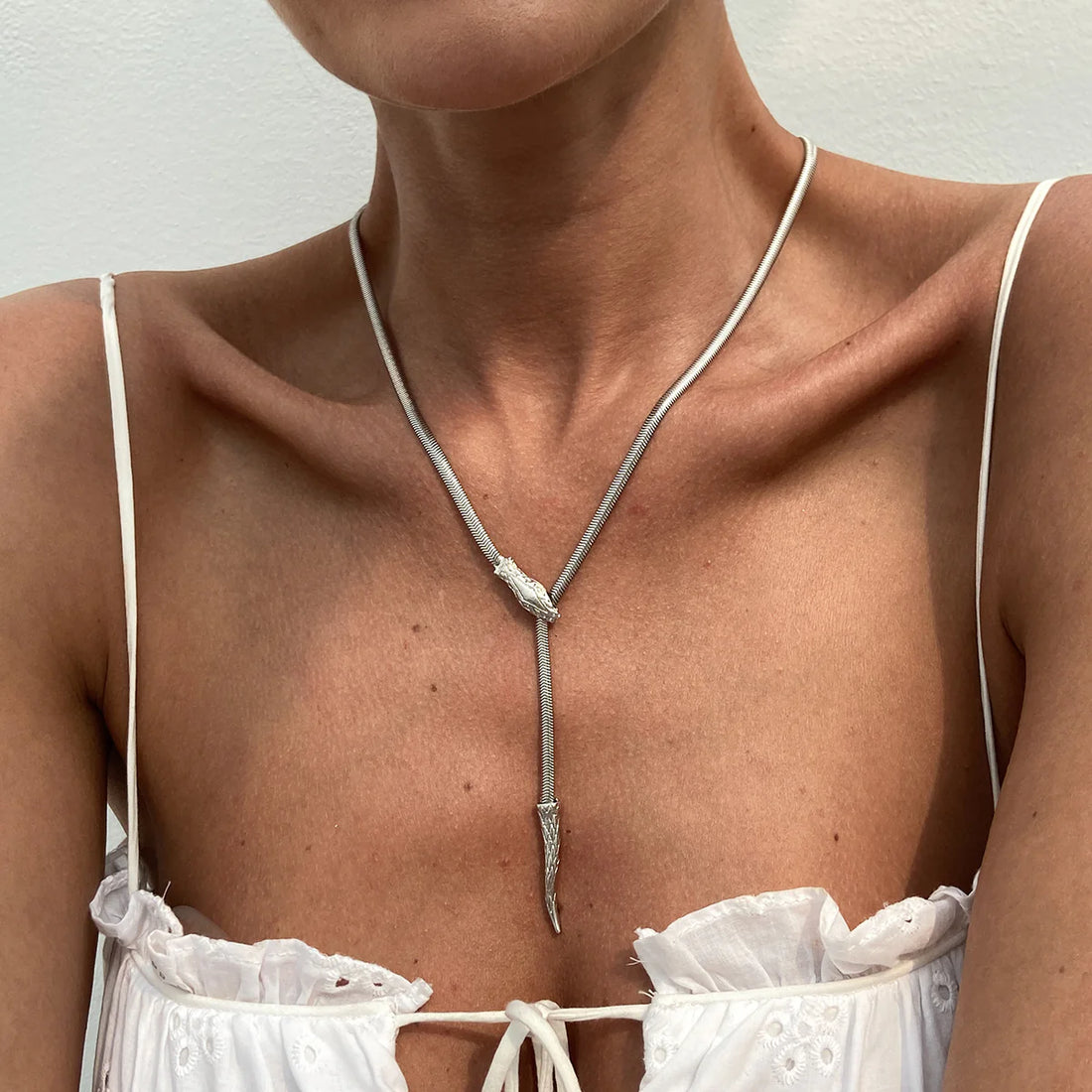 Kinsleigh Serpent Chain Necklace
