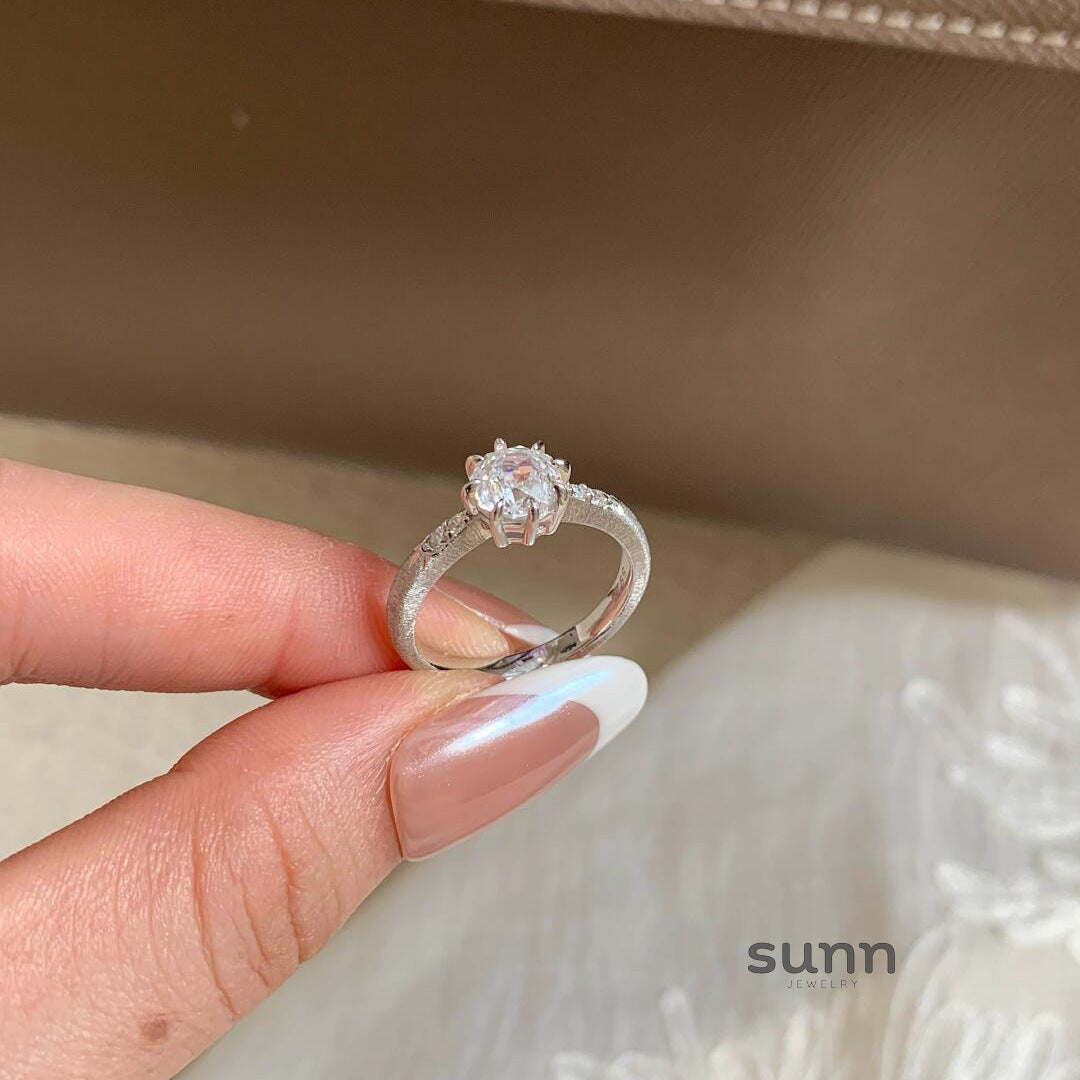 Kinslie Octagonal Rose Ring [7M7Y4VBG]