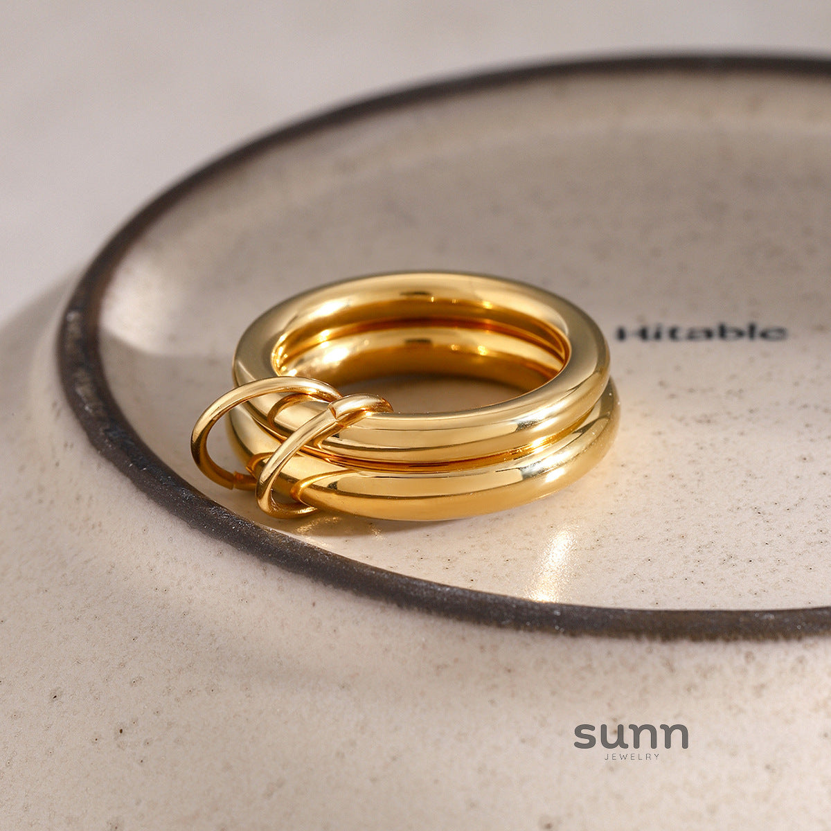 Kiran Modern Ring Duo [WX19H72Y]