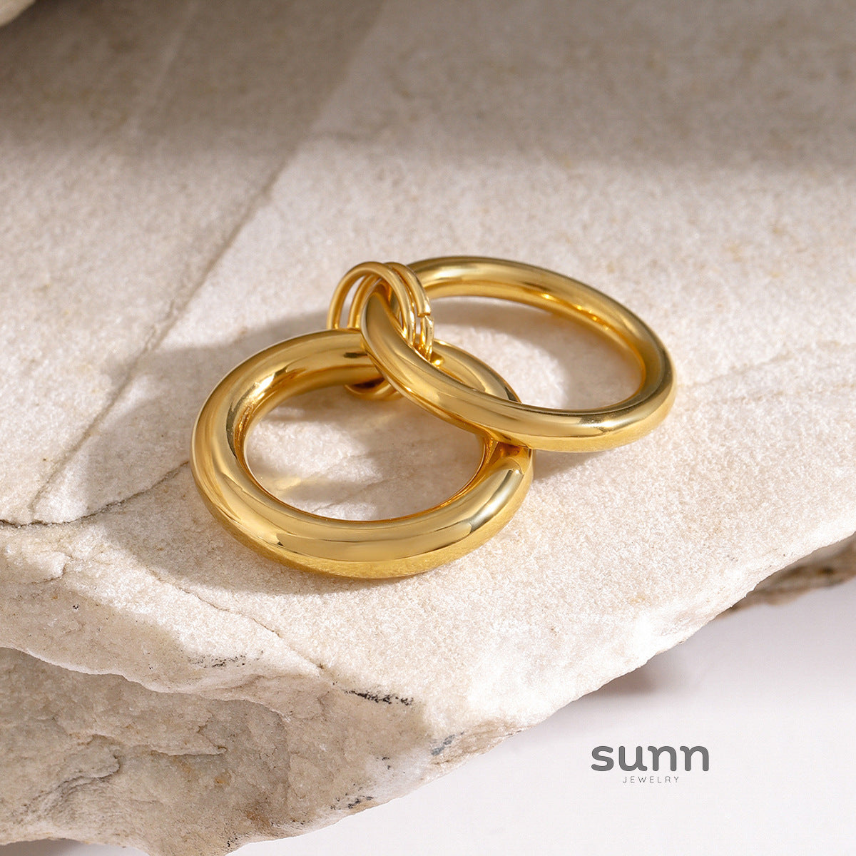 Kiran Modern Ring Duo [FUUO8JV7]