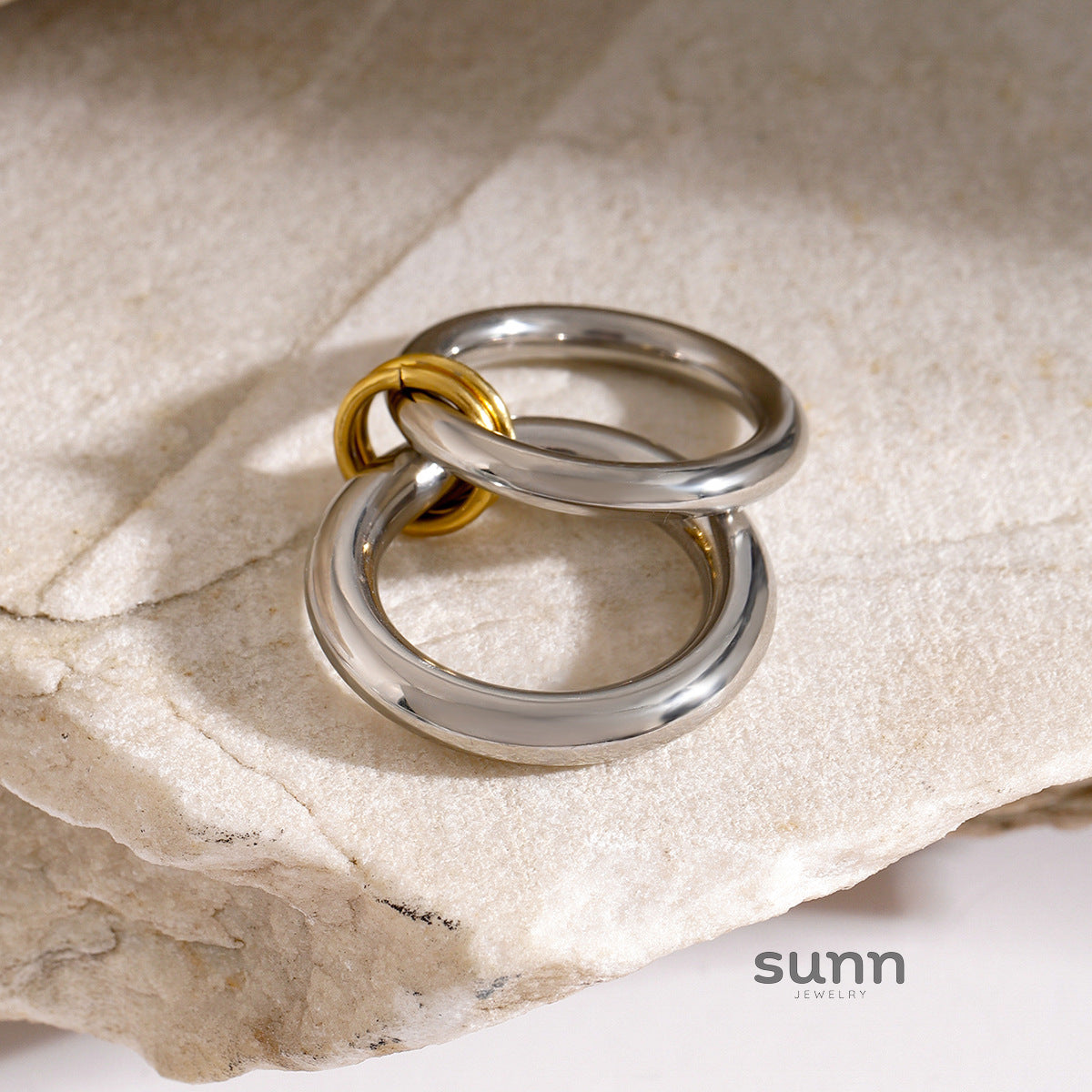Kiran Modern Ring Duo [0GKE1JP8]