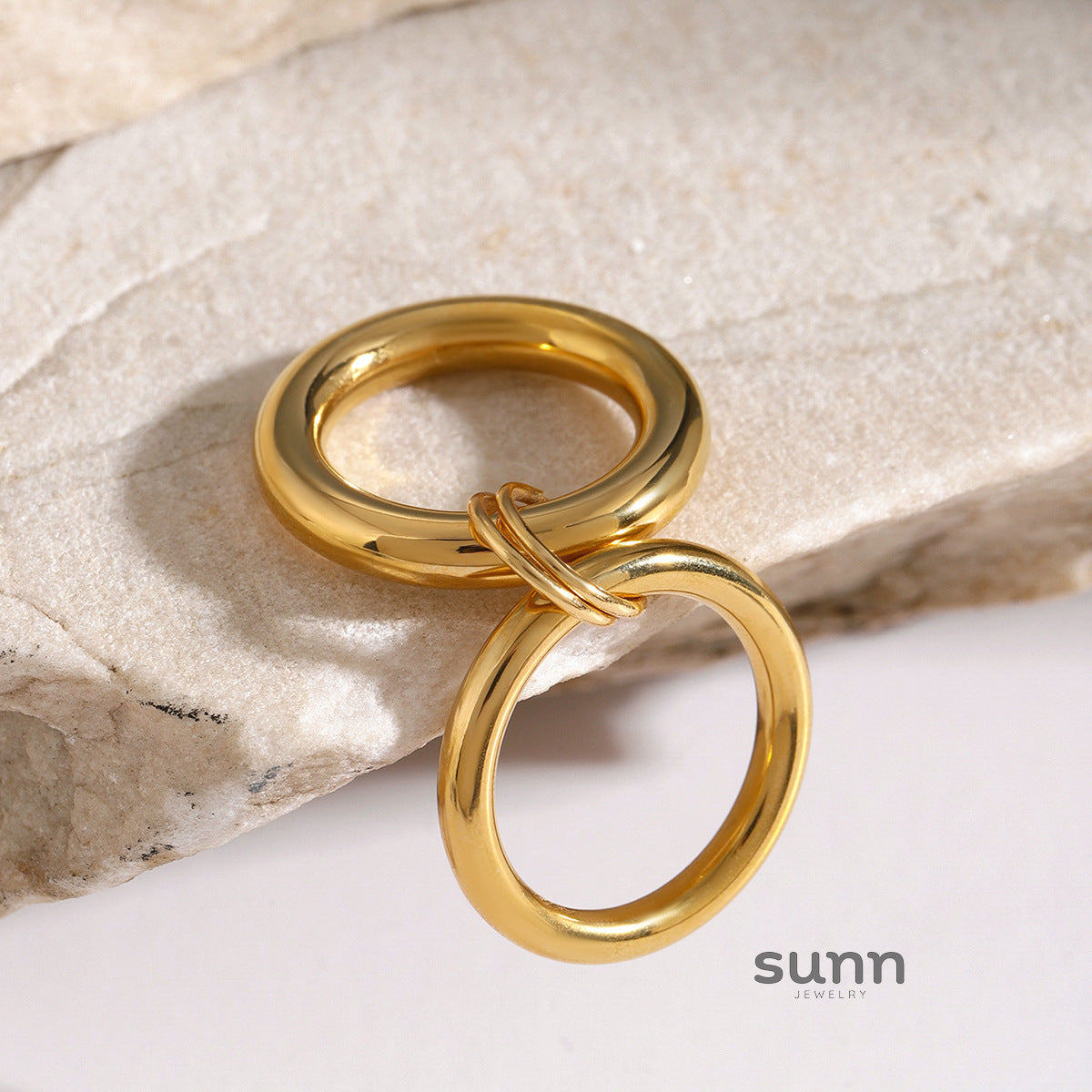 Kiran Modern Ring Duo [C5ZX1LH0]