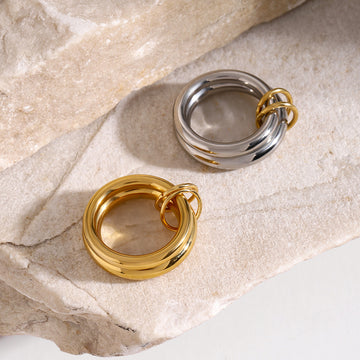 Kiran Modern Ring Duo [AX7HRIBD]