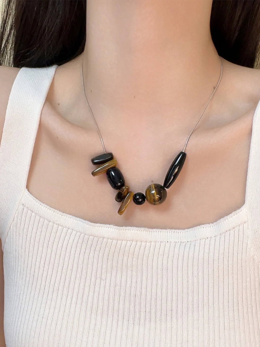 Kit Irregular Tiger's Eye Choker