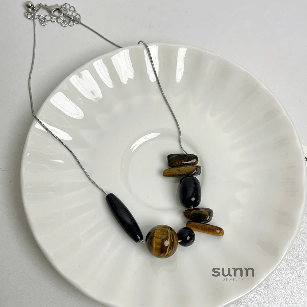 Kit Irregular Tiger's Eye Choker