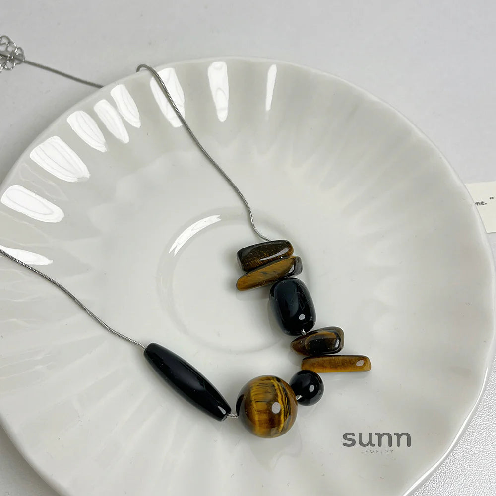 Kit Irregular Tiger's Eye Choker