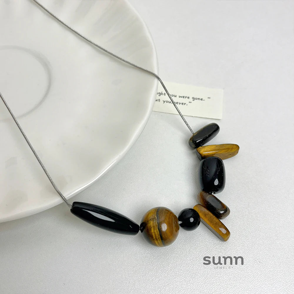 Kit Irregular Tiger's Eye Choker