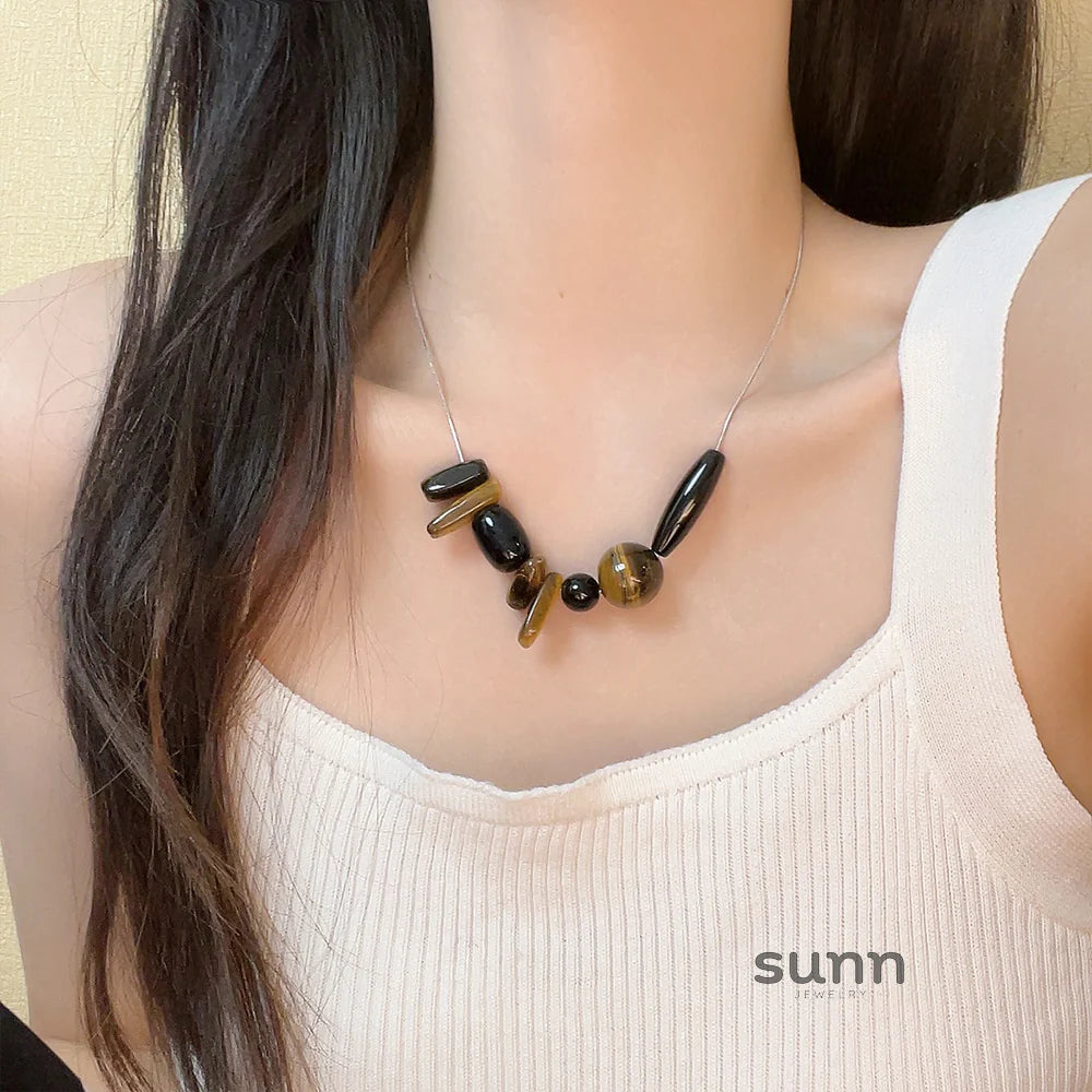 Kit Irregular Tiger's Eye Choker