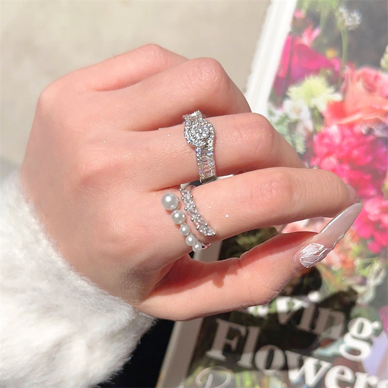 Kiyah Pearl Zircon Ring [N14YZA9F]