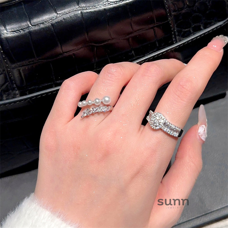 Kiyah Pearl Zircon Ring [MB5RPLP1]