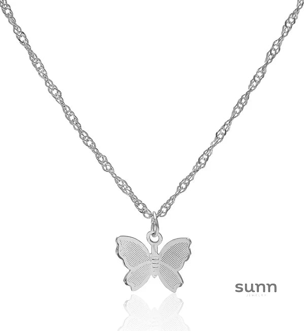 Klaudia Butterfly Pendant Necklace