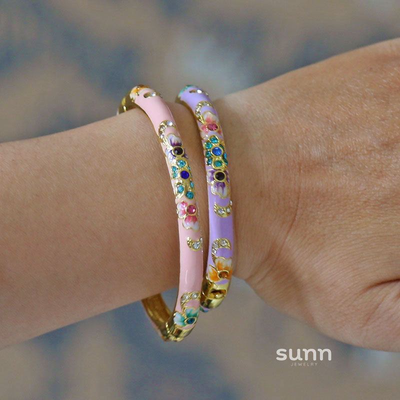 Kooper Enamel Sparkle Bracelet [2YGEP360]