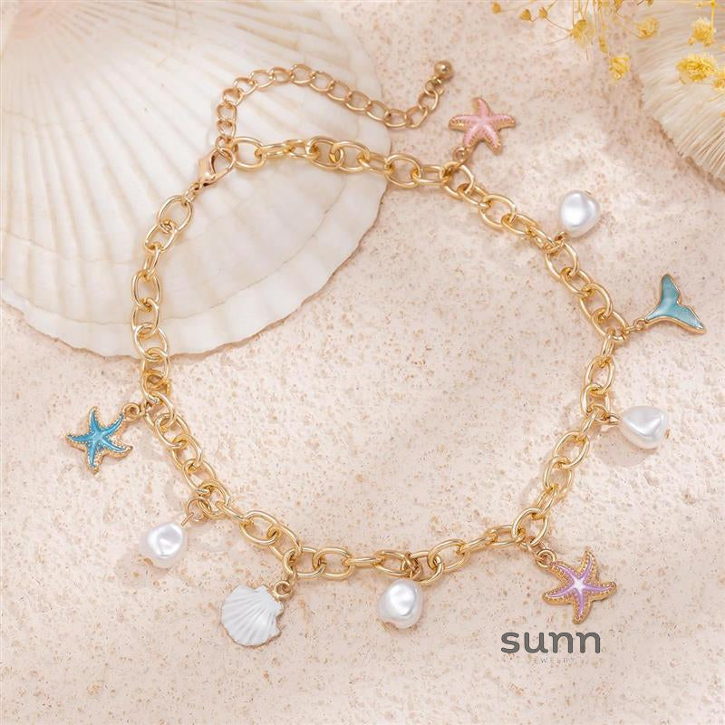 Koralee Ocean Pearl Necklace [N43T000U]