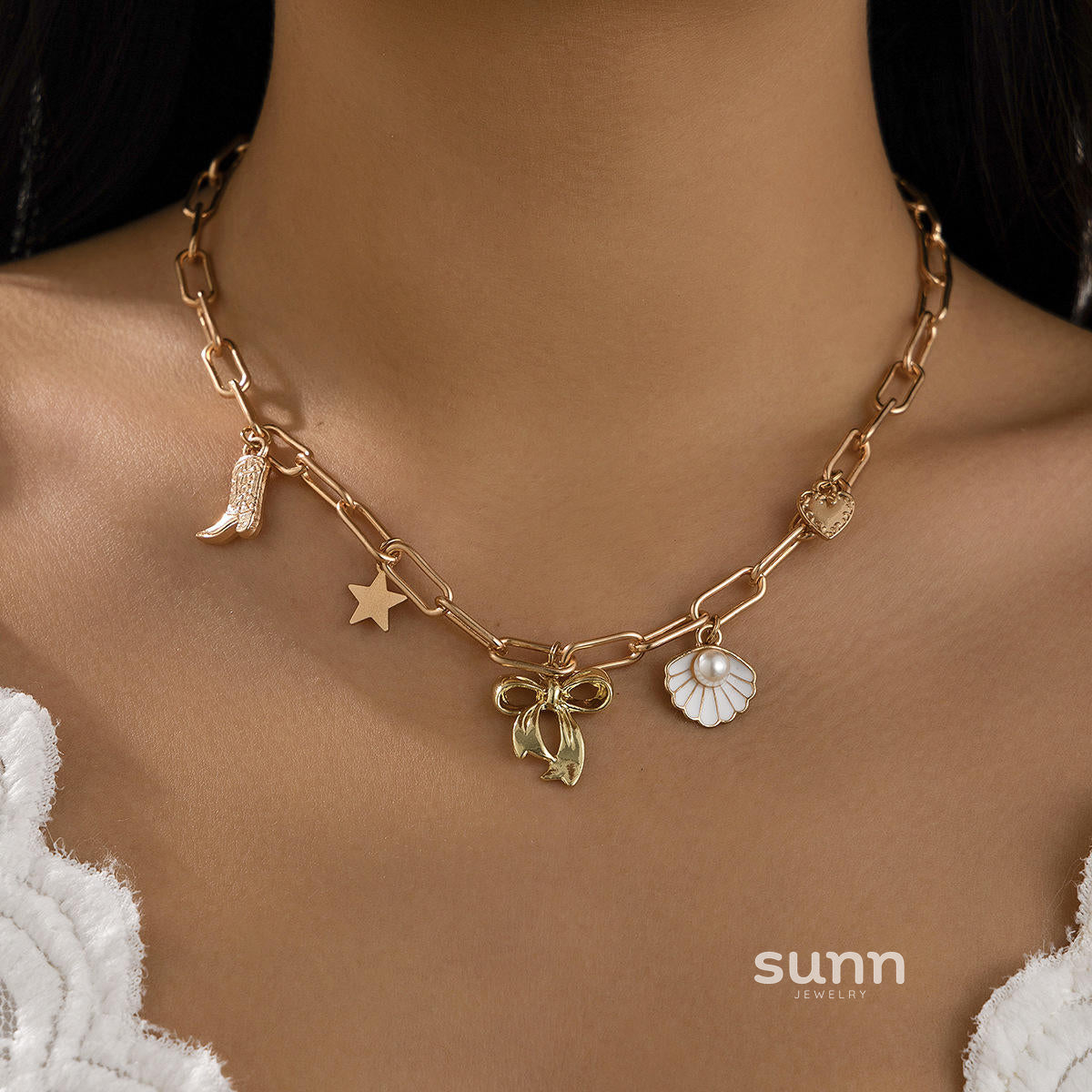 Koralee Ocean Pearl Necklace [XLKOOSD1]