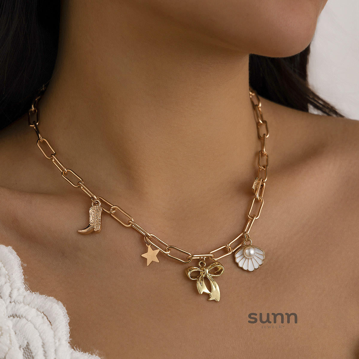 Koralee Ocean Pearl Necklace [JMYLDHKU]