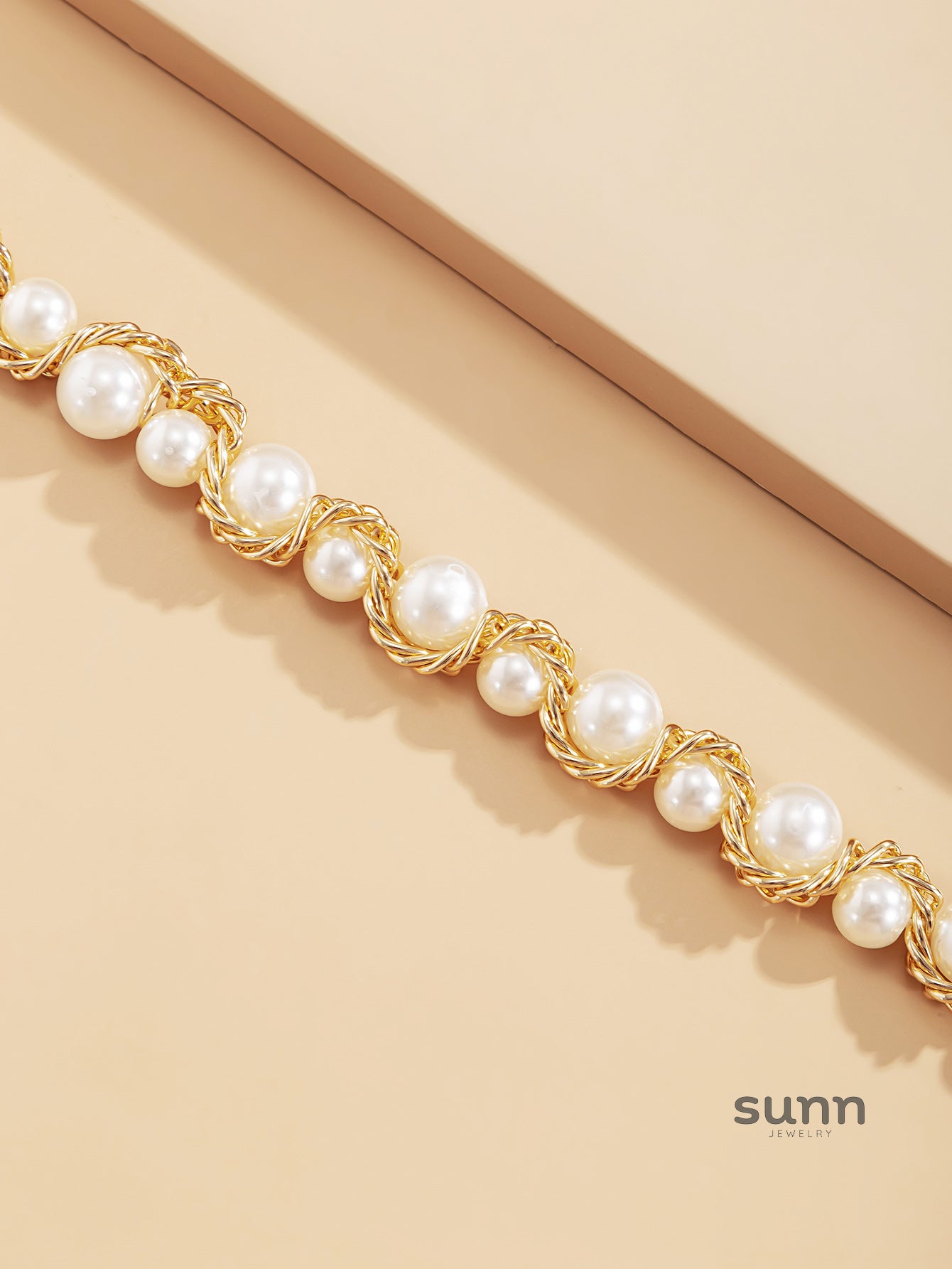 Korbyn Twisted Pearl Necklace [CH65U12Y]
