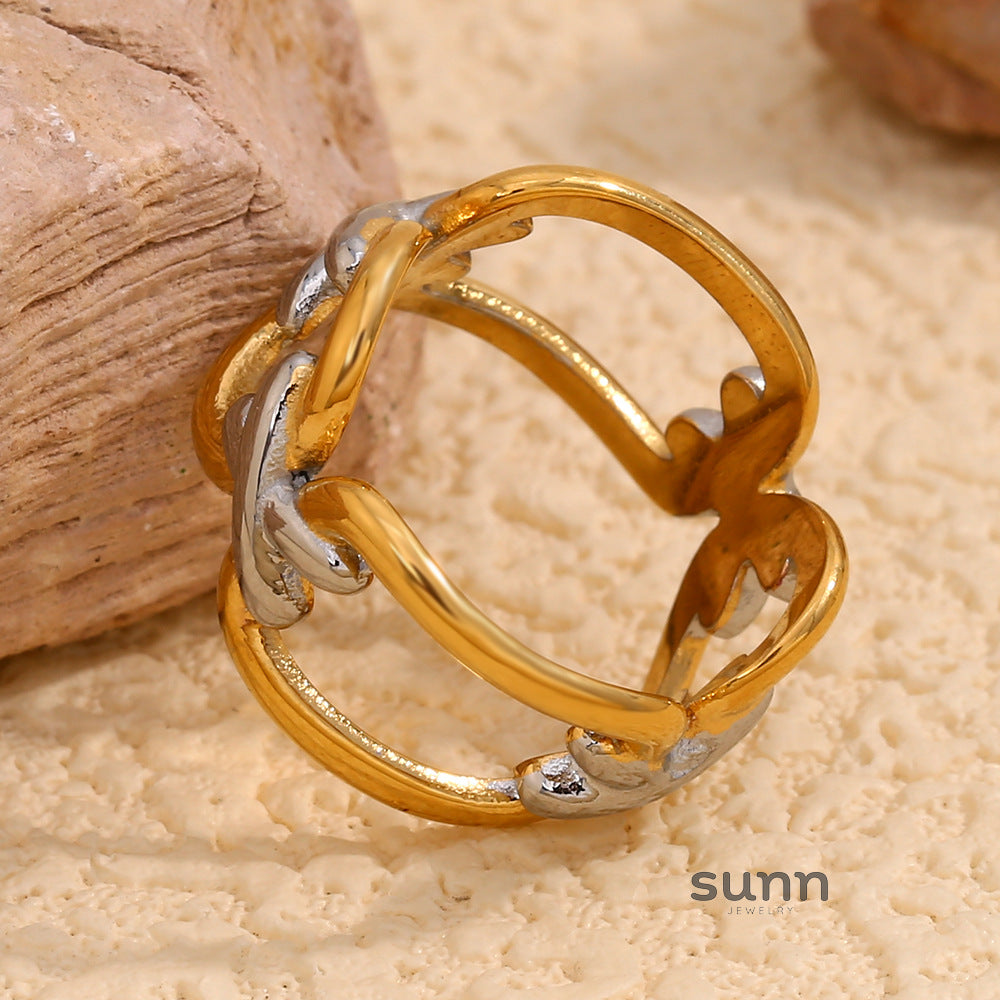 Korie Dual-Tone Plated Ring [CMAZMCEK]
