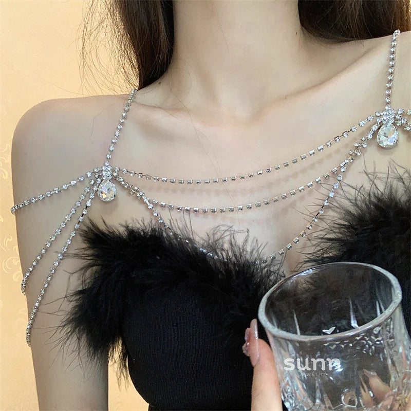 Kree Crystal Body Chain