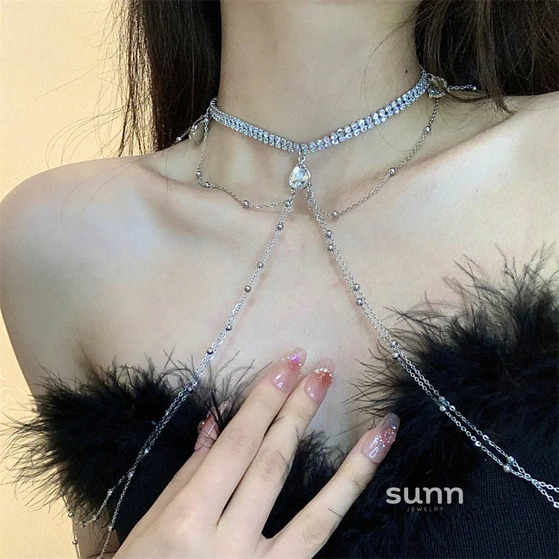Kree Crystal Body Chain