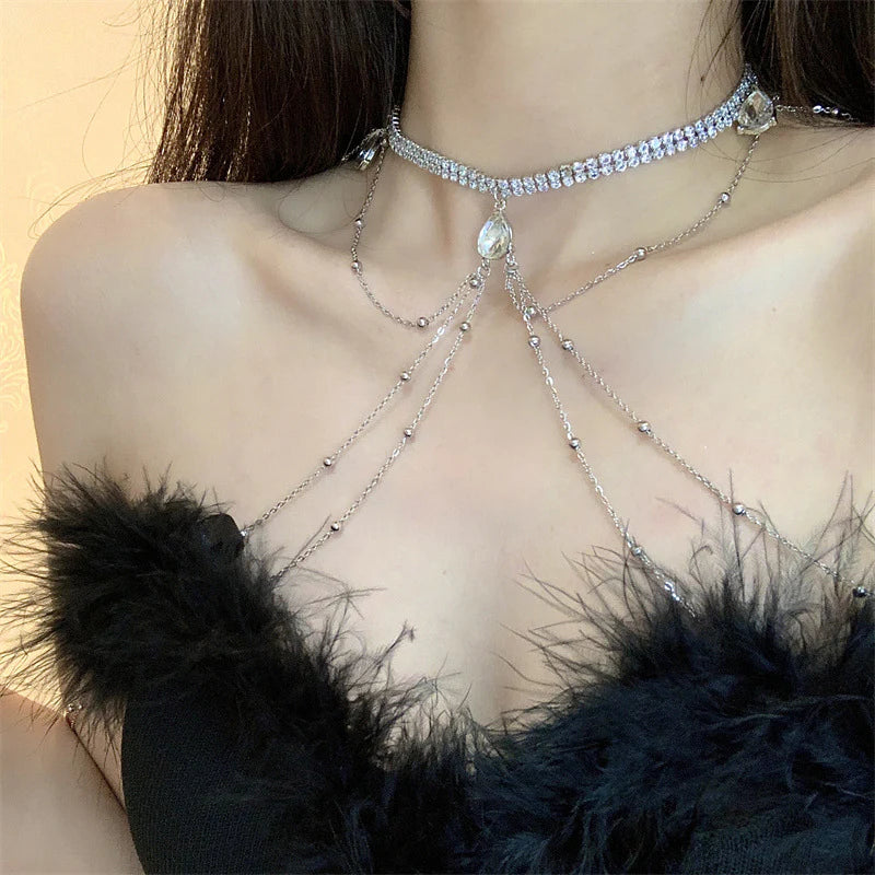 Kree Crystal Body Chain