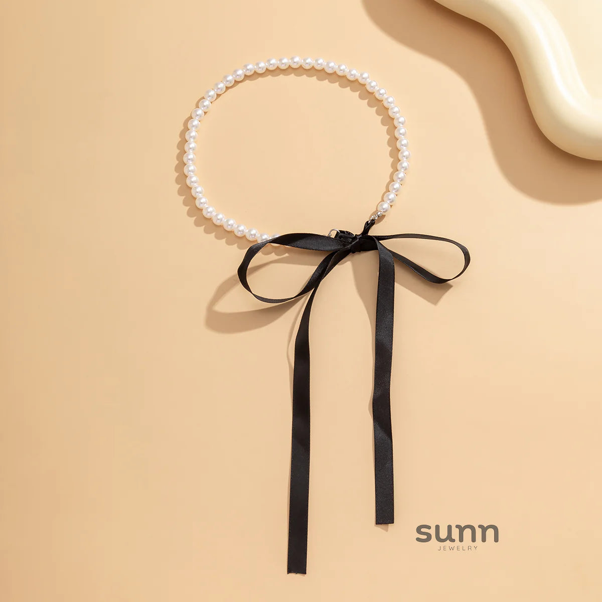 Krisha Pearl Ribbon Set