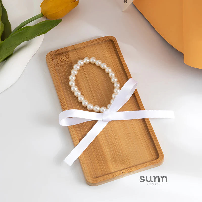 Krisha Pearl Ribbon Set