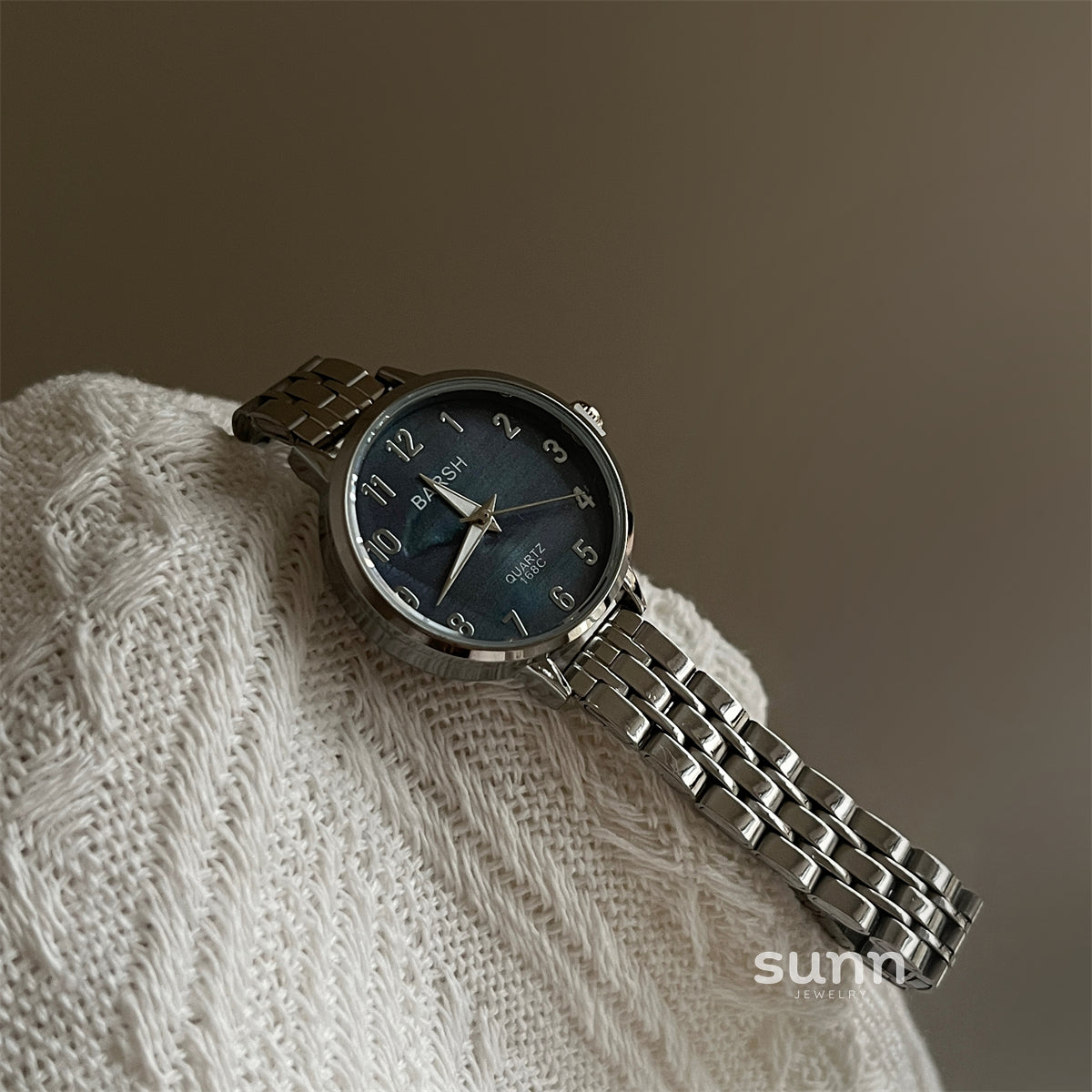 Krislynn Mother-of-Pearl Steel Watch [9HBPAUJ2]