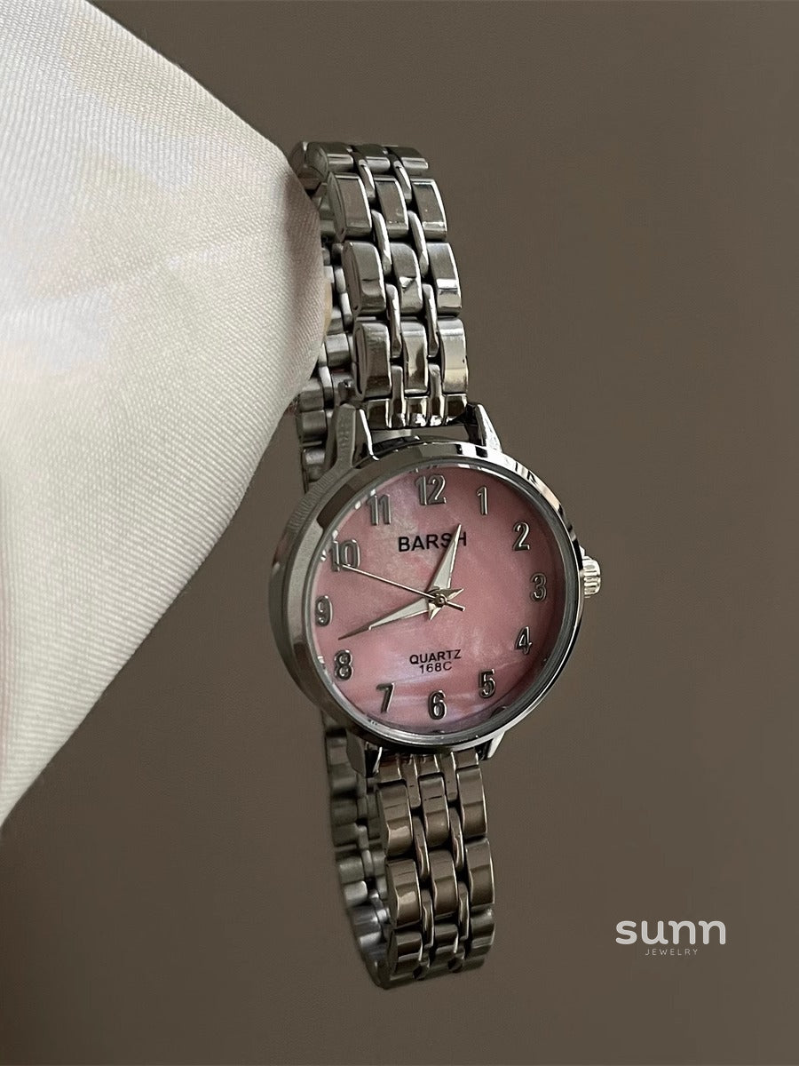 Krislynn Mother-of-Pearl Steel Watch [1GVGN421]