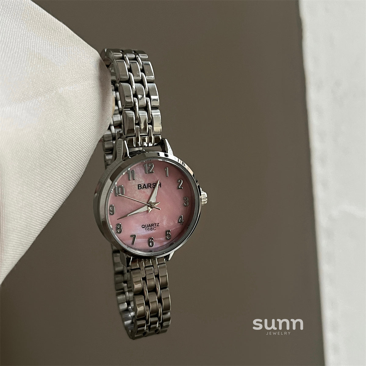 Krislynn Mother-of-Pearl Steel Watch [OGZMF8ZE]